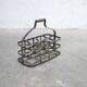 Vintage metal bottle rack