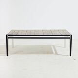 Steel and ceramic coffee table, Set of 2 (MK10681)