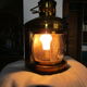 Brass boat tempete lamp
