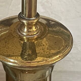 40cm vintage brass column lamp