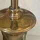 Lampe colonne en laiton 40cm vintage