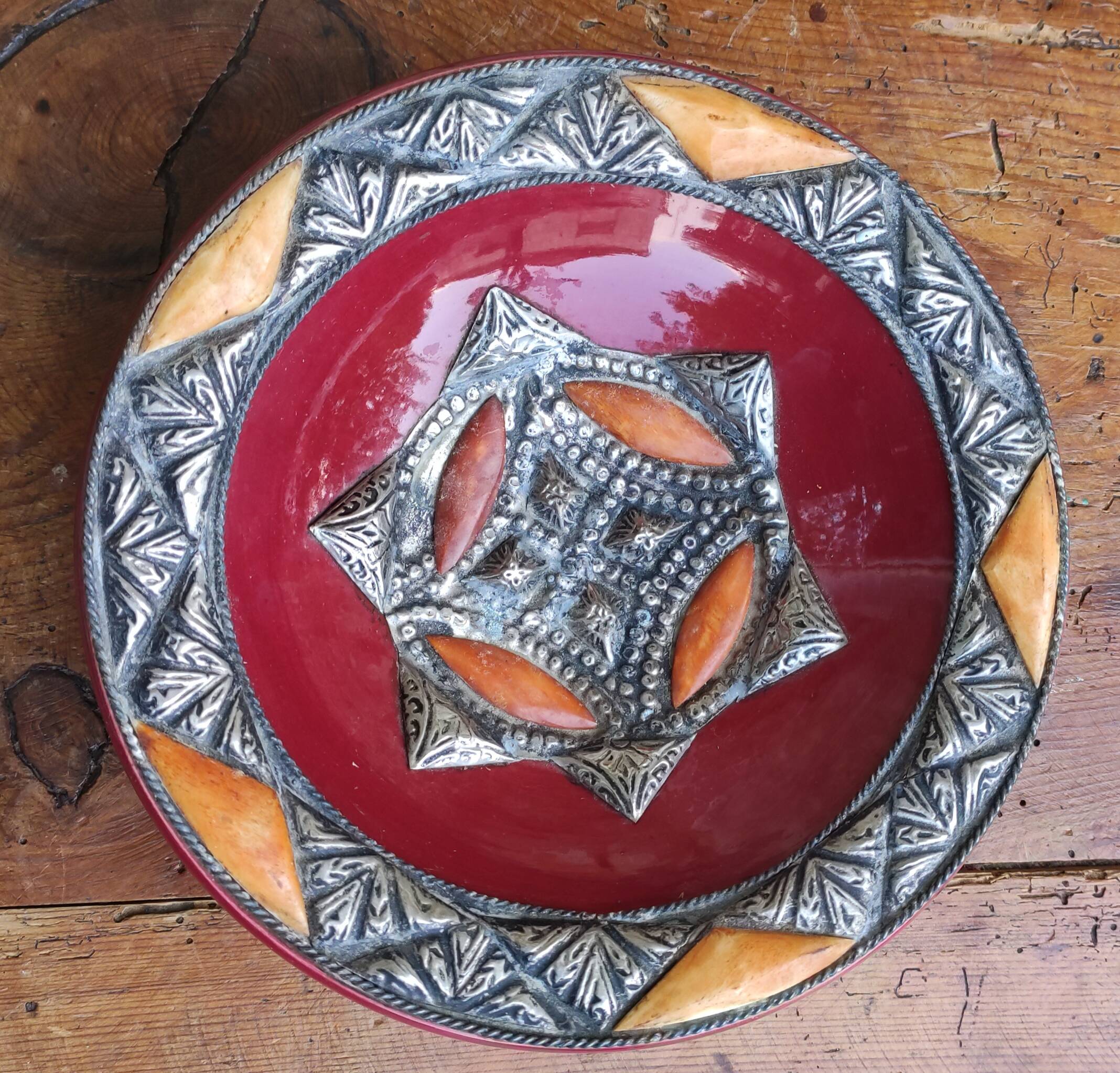 Moroccan ceramic dish