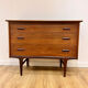 Teak chest of drawers