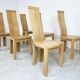 Set of 6 dining chairs by Rob & Dries van den Berghe, 1980s