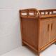 Buffet vintage  cannage rotin et bois