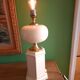 1980s lacquered metal lamp, the Dolphin