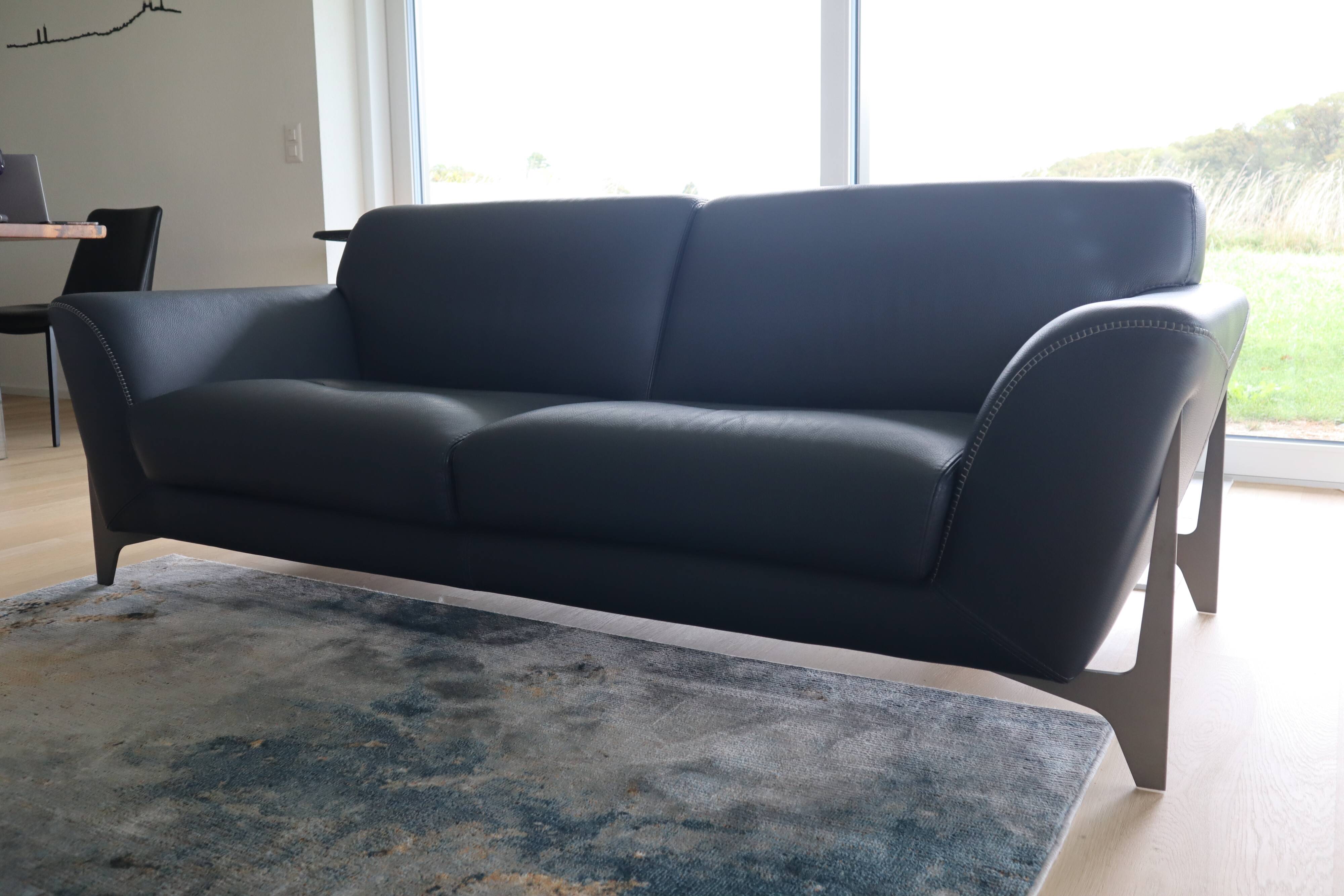 REFLEXION Sofa Roche Bobois Petrol Blue