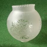 20th century glass lampshade