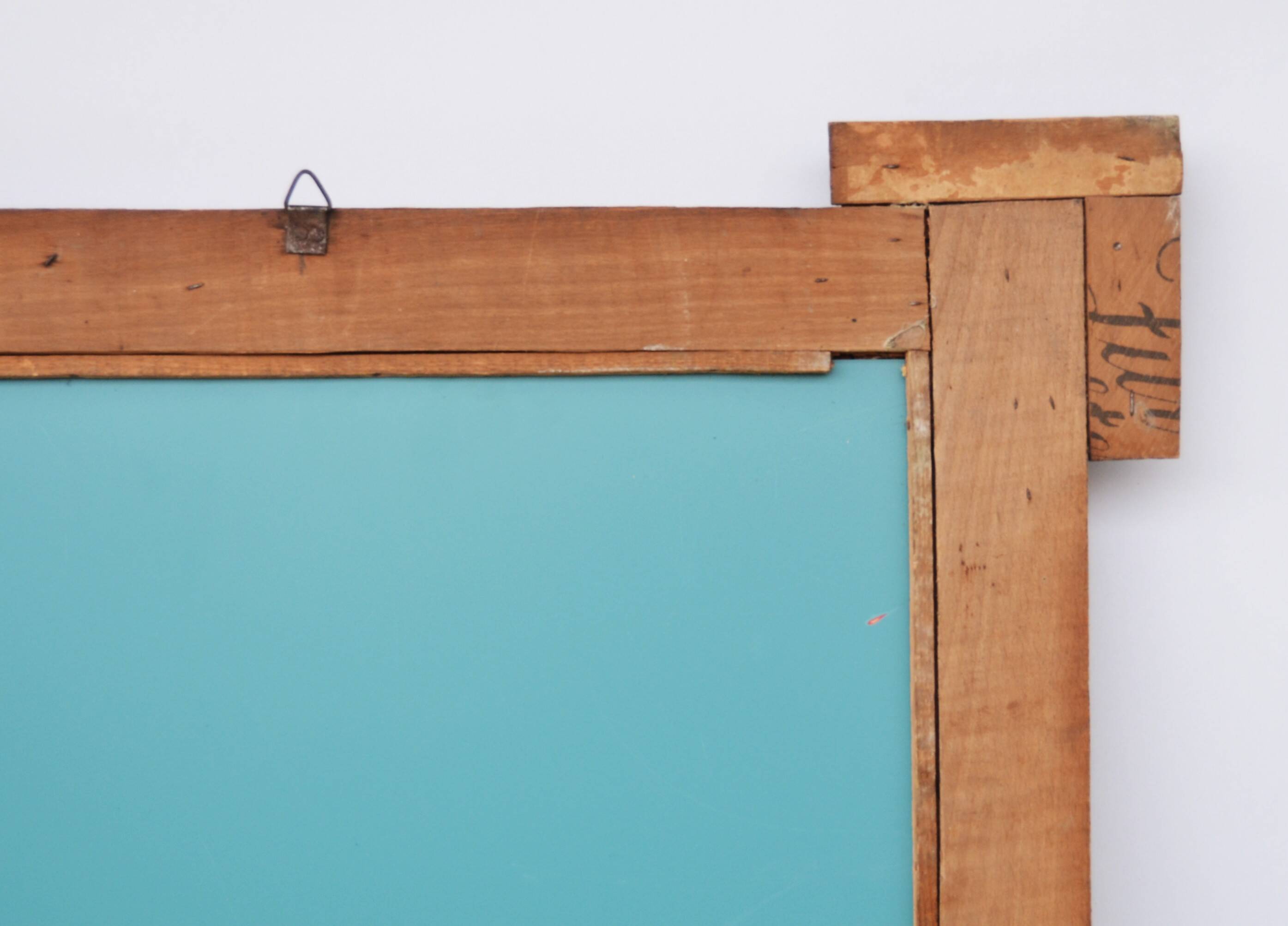 Super Large Framed Mirror Tramp Art