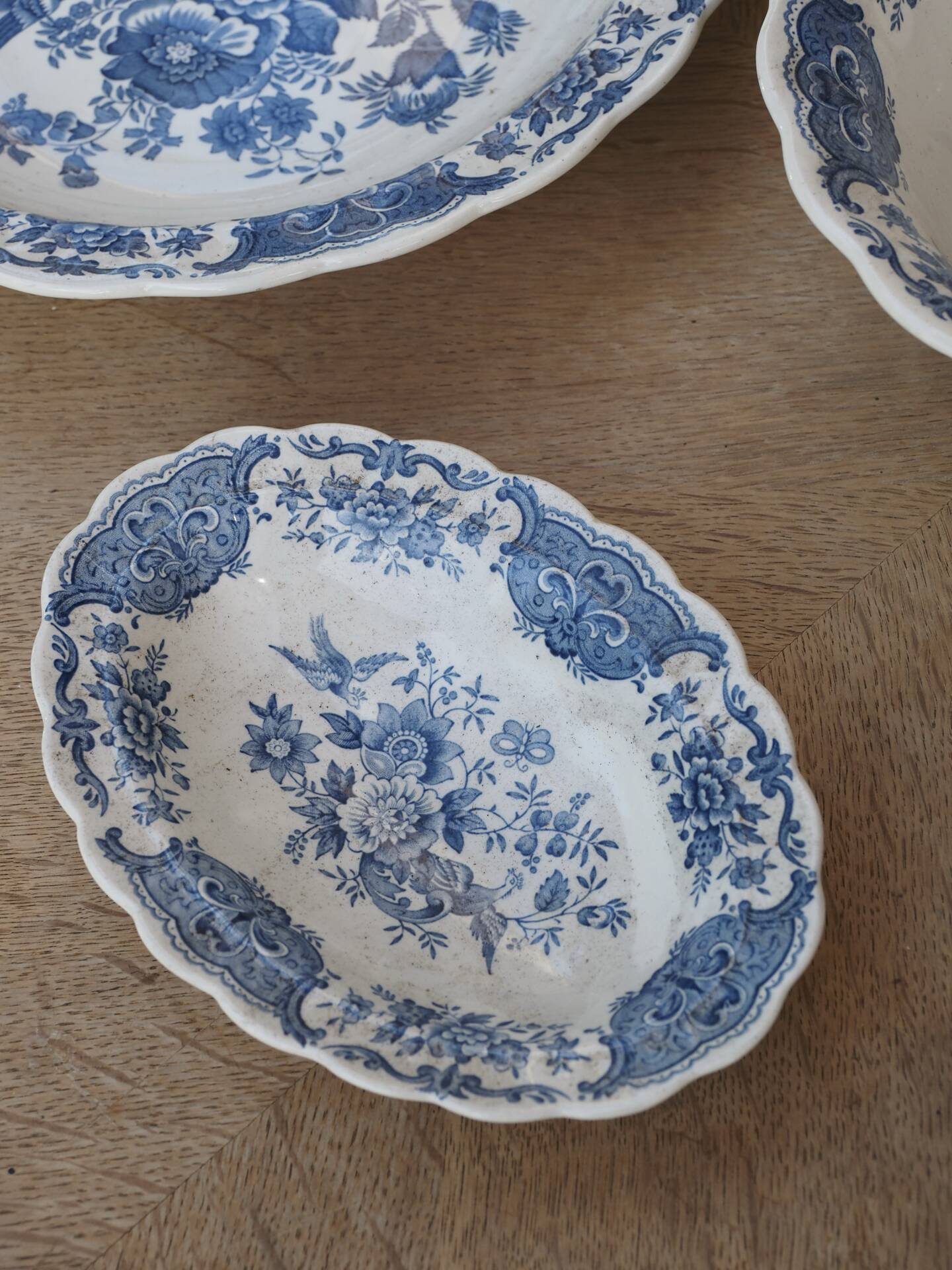 English porcelain service Ridway Staffordshire, 1980s