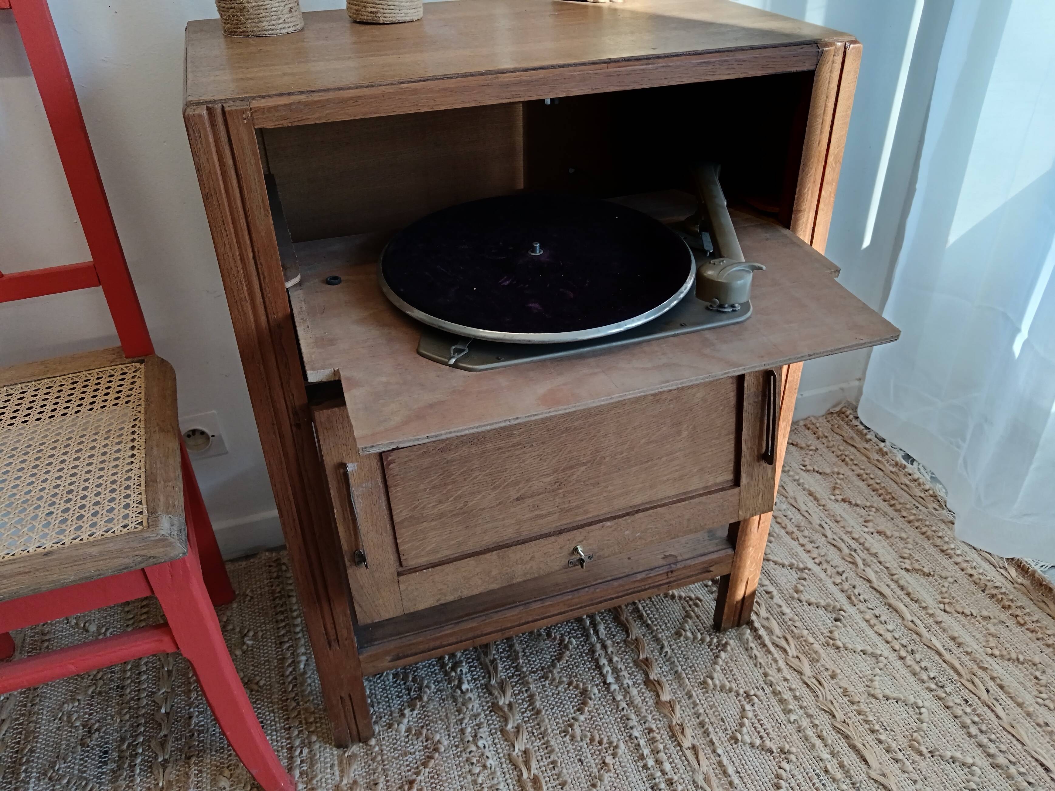 Art Deco phonograph furniture
