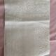 Set of silk damask towels