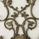Large vintage Italian baroque wall light