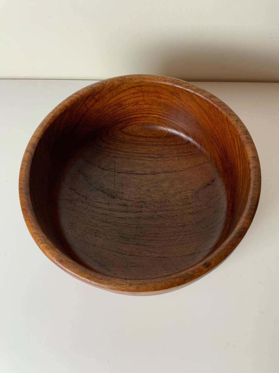 Teak salad bowl
