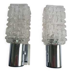 Paire d'appliques vintage