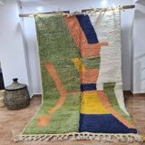 Tapis coloré en lain 250cmx150cm