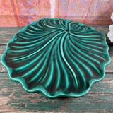 Vintage Vallauris green trivet