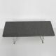 XL Garden table made in Paris, bistro table with granite top