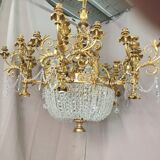 Exceptional Napoleonic ceremonial chandelier lll