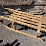 Old alsace sled sled christmas decoration davos style