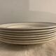 7 old Gien opaque porcelain dessert plates