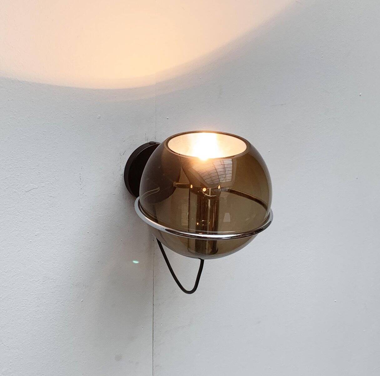 Neo-retro wall sconces from the Dutch space age by Frank Ligtelijn for Raak, set of 2.