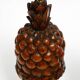 Pair of very decorative large Mid Century Modern "Pineapple" table lamps ma