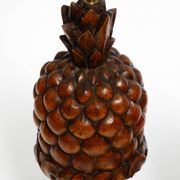 Paire de grandes lampes de table "Ananas" très décoratives de style Mid-Century Modern.