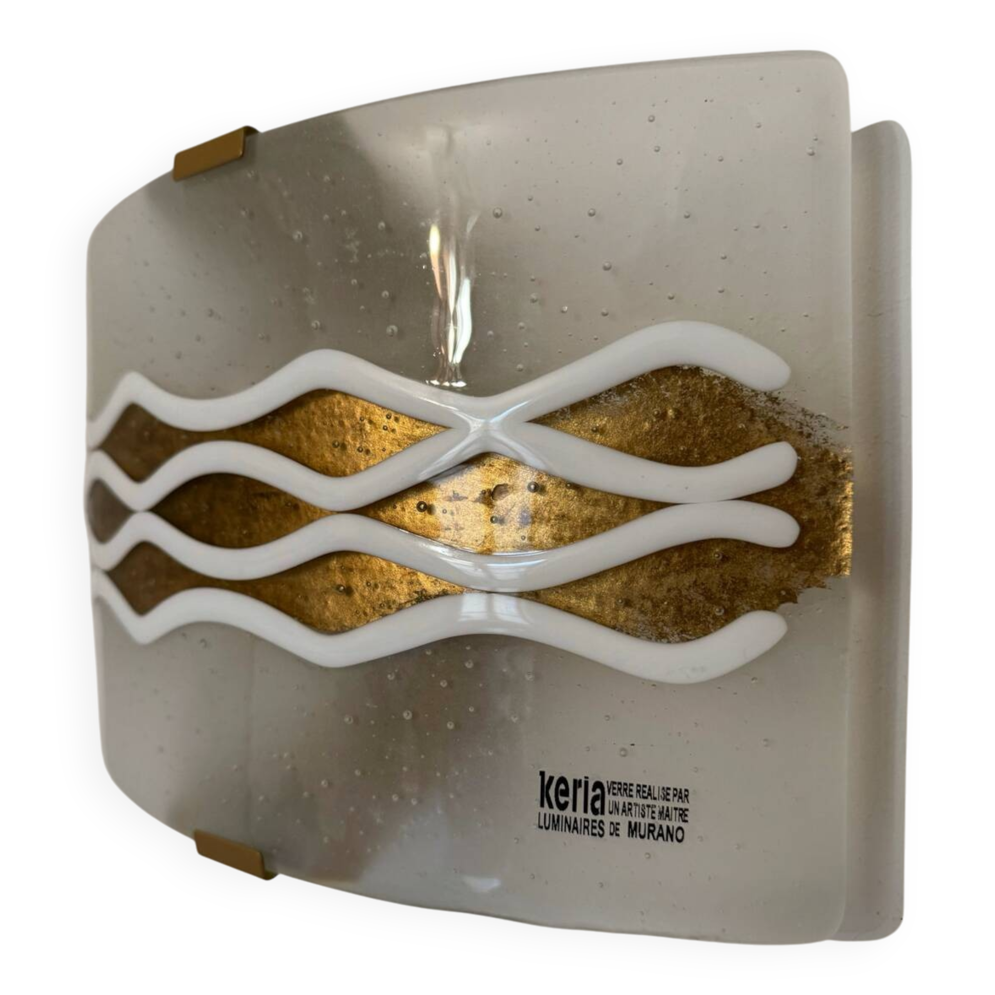 Murano glass wall lamp