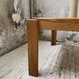 Solid elm coffee table Maison Regain