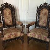 Pair of armchairs
