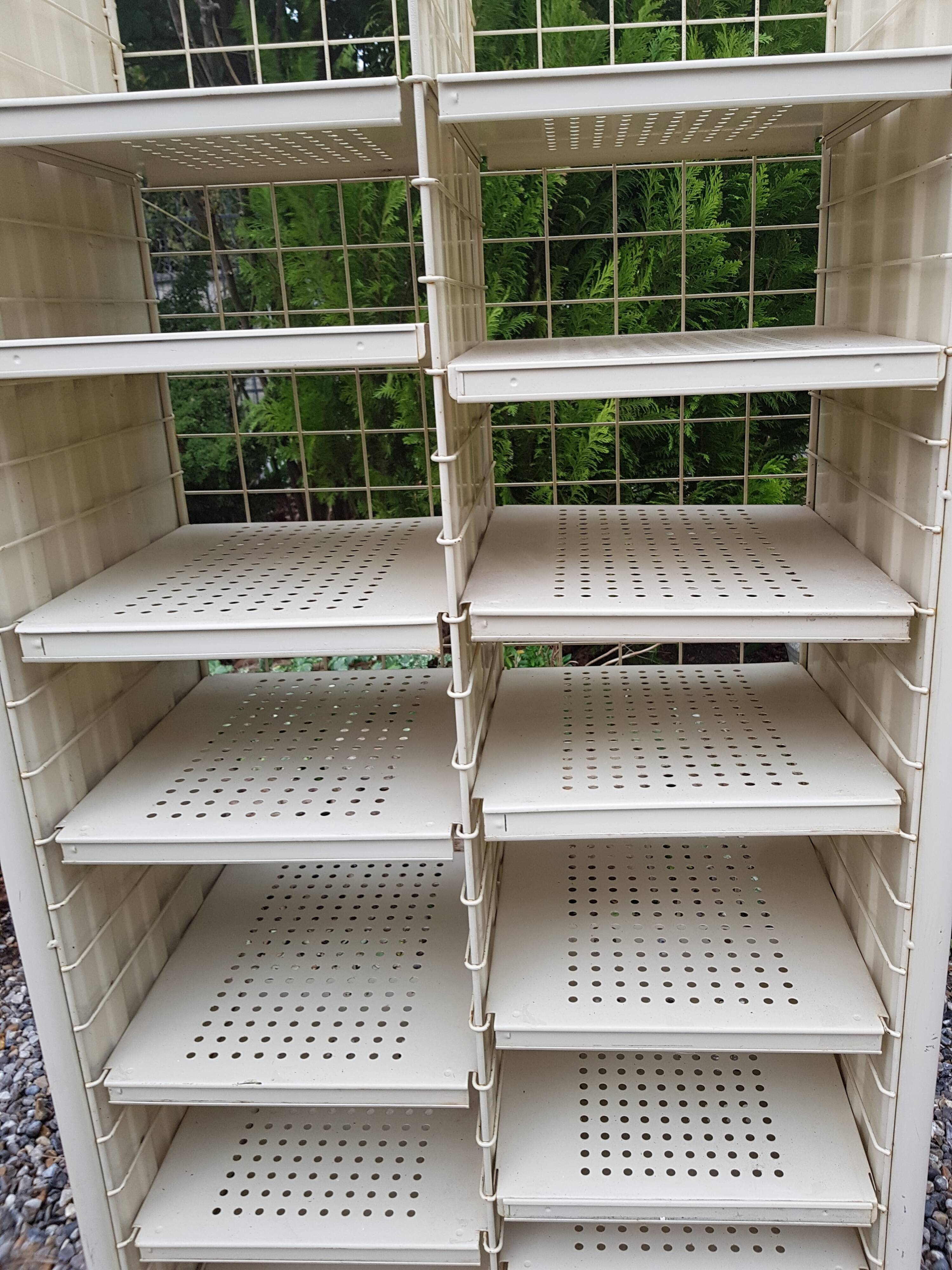 Metal shelf the Post