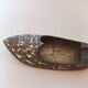 Cendrier Porte encens en laiton babouche origine inde