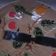 Vintage presentation plate Poët-Laval – Fruit Decor – Drô Craftsmanship