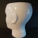 Vase cache-pot tête d'homme from the 70s