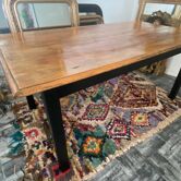 Table style ferme