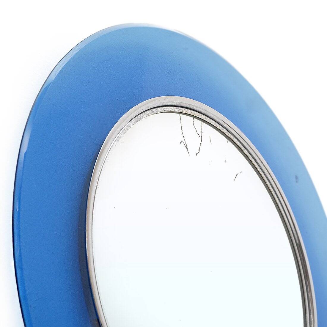 Round wall mirror by Fontana Arte, 1960s