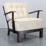 1940s Restored Thonet Armchair , Czechoslovakia