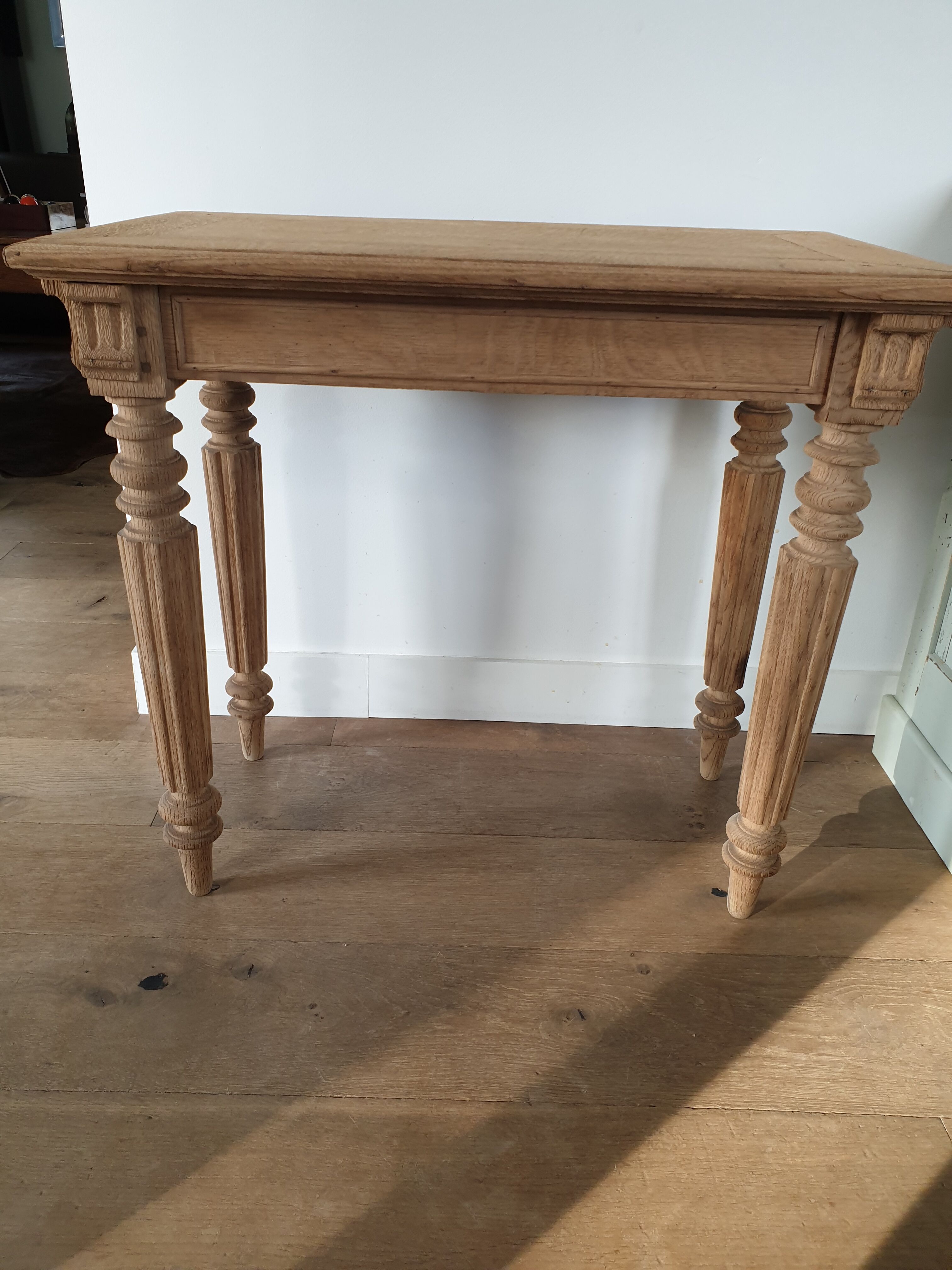 Oak side table