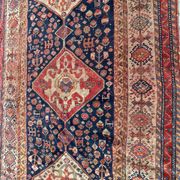 Ancient Persian carpet ghashghai 120x212cm
