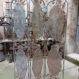 Bird screen, wrought iron 1960, 70