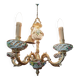 Open porcelain chandelier