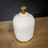 Tommaso Barbi 'Swirl' table lamp from the 70s