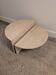Round travertine coffee table, model for Up & Up, Italy, 1970s