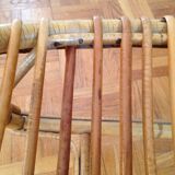 Shell child rattan chair