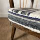 Restored vintage armchair