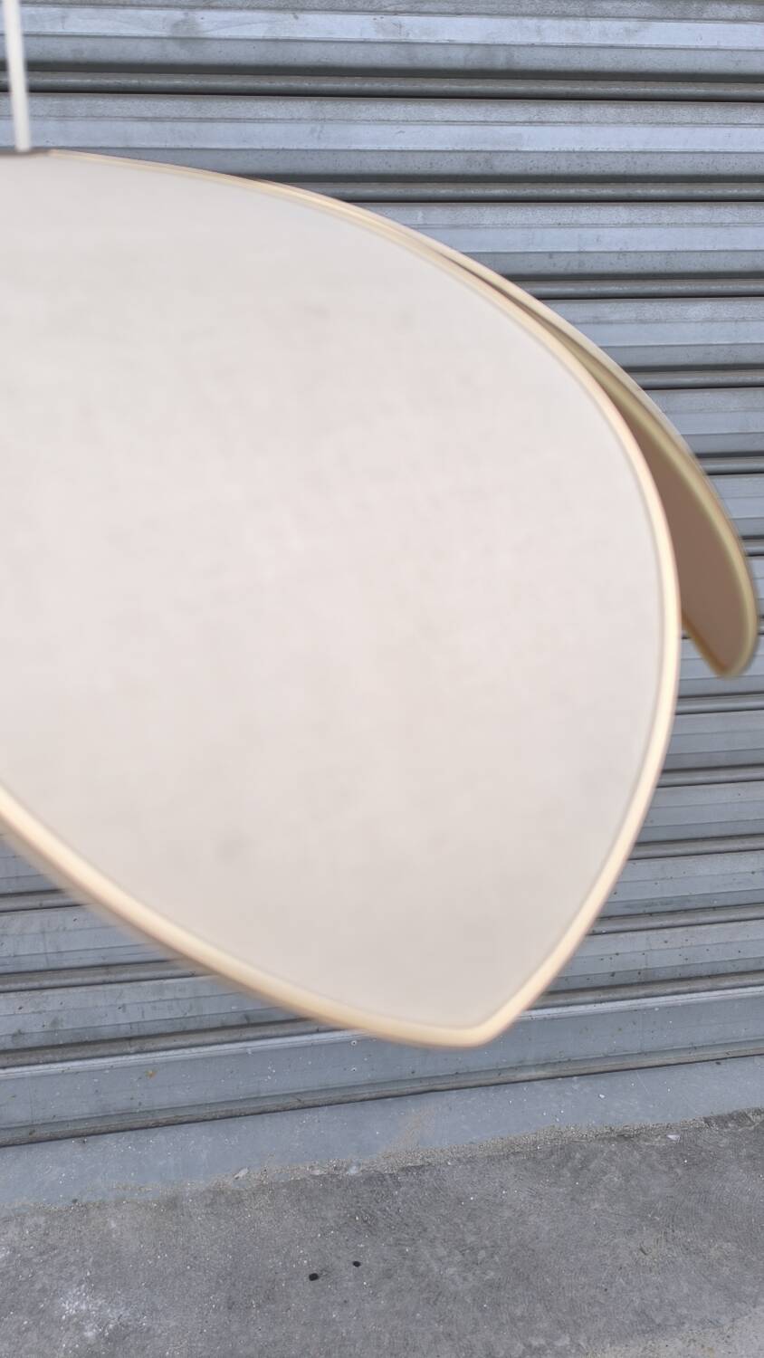 60s flower pendant light