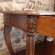 Console en noyer de style Louis XV