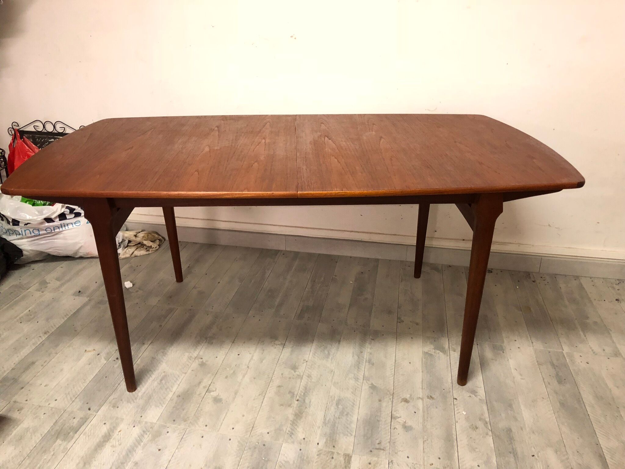 Scandinavian style 60 teak table