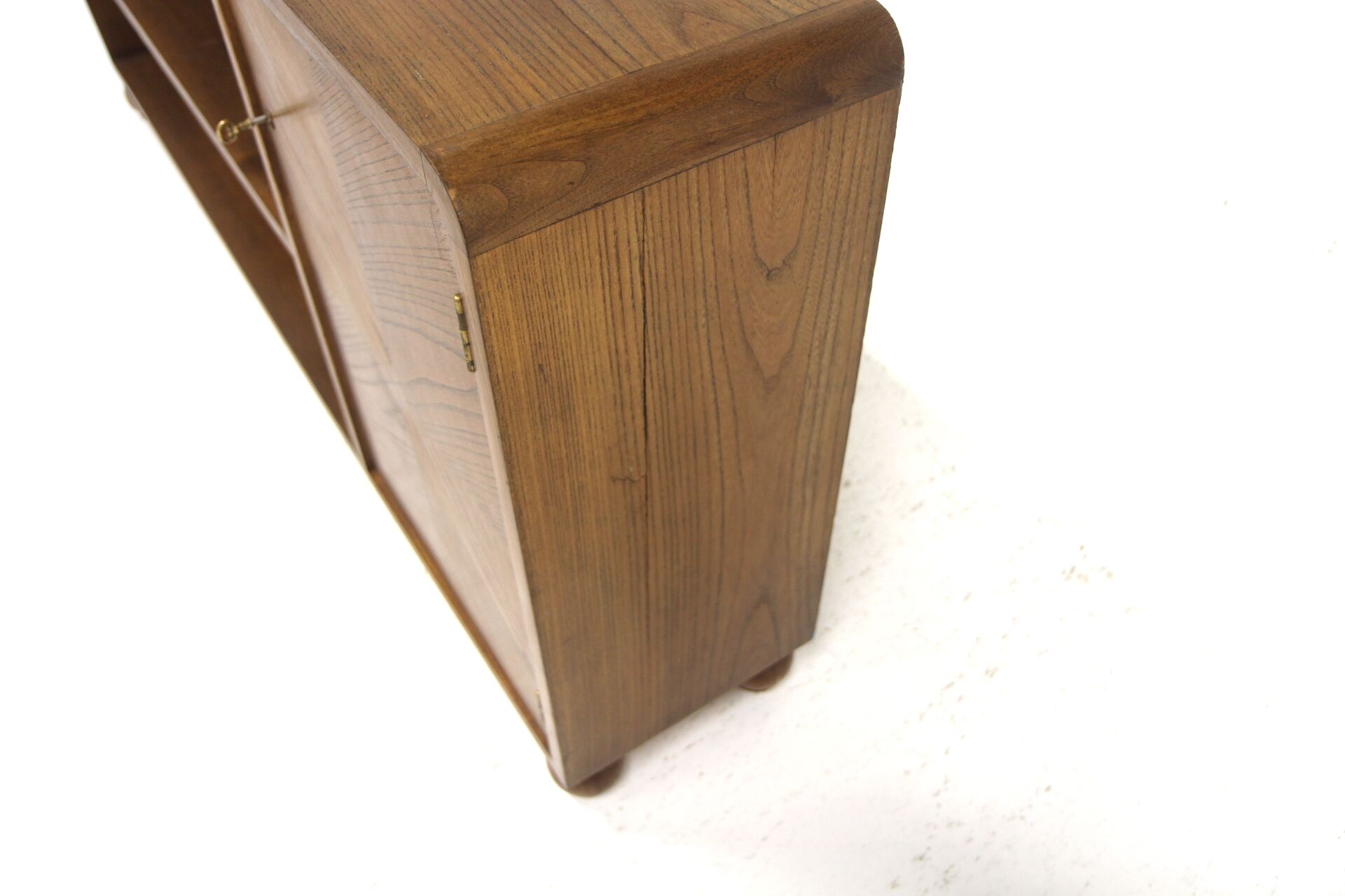 Scandinavian library in elm, Swedish Modern, Sweden, 1930